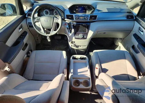 2014 Honda Odyssey Ex из США, поврежденный, VIN 5FNRL5H46EB009538